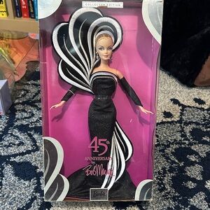 Barbie Collector Edition in Black and White Gown